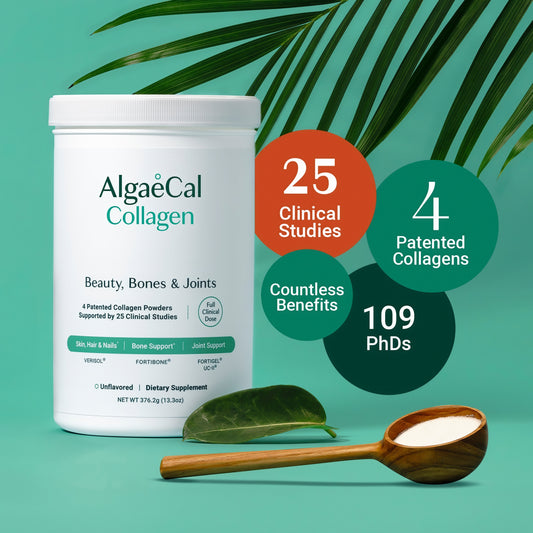 ALGAECAL Collagen Anti Aging Hydrolyzed Collagen Powder 30 Servings