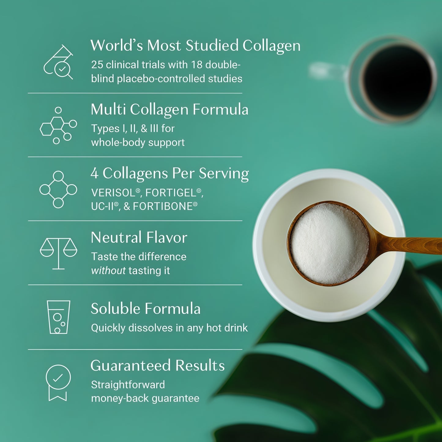 ALGAECAL Collagen Anti Aging Hydrolyzed Collagen Powder 30 Servings