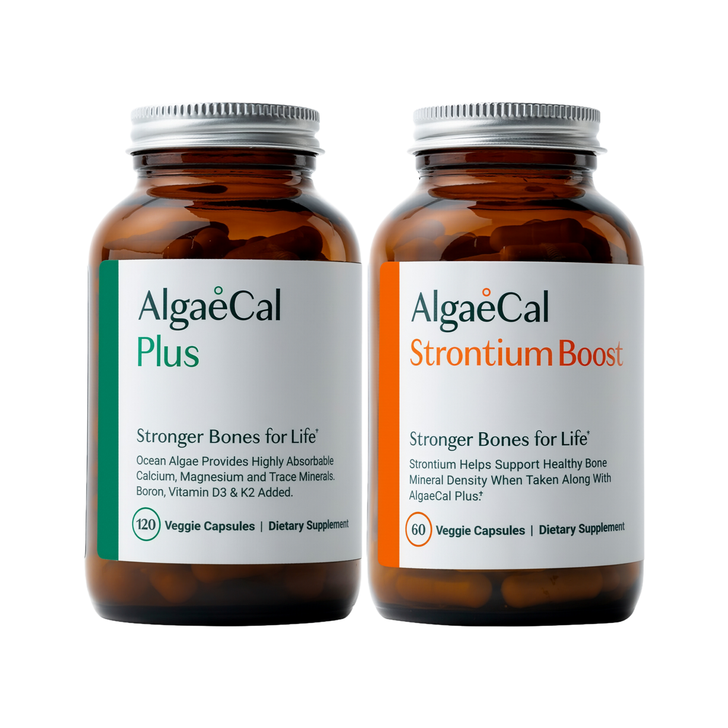 AlgaeCal - Bone Builder Pack for Bone Density Increase Vitamins